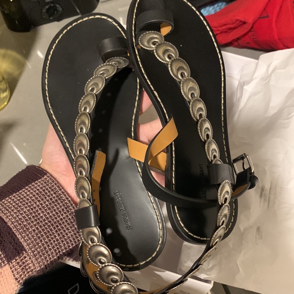 Isabel Marant Ermony Eyelet Sandal - Picture 2 of 7